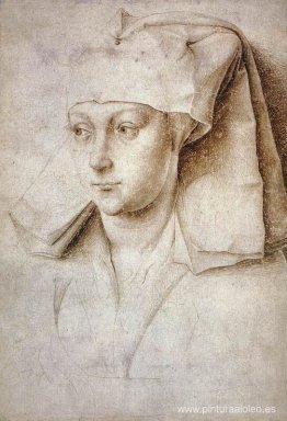 retrato de una mujer joven retrato de una mujer joven