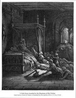 Fulk-Nerra atacado por los fantasmas de sus víctimas Fulk-Nerra atacado por los fantasmas de sus víctimas