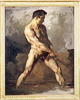 Estudio de un desnudo masculino Estudio de un desnudo masculino