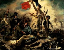 La libertad guiando al pueblo La libertad guiando al pueblo