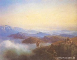 Cordillera de las montañas del Cáucaso Cordillera de las montañas del Cáucaso