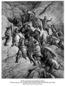 Los cruzados cruzando el monte Tauro Los cruzados cruzando el monte Tauro