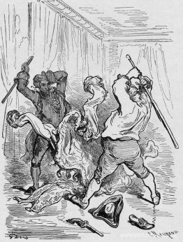 Ilustración para el barón von Münchhausen Ilustración para el barón von Münchhausen