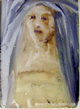 Llora, virgen, ceñida. Bolsa. Llora, virgen, ceñida. Bolsa.