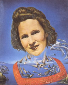 Retrato de Gala con síntomas rinocerontes Retrato de Gala con síntomas rinocerontes