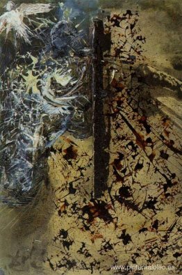 Escena religiosa en partículas Escena religiosa en partículas