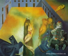 Sin título (Composición - Patio del Escorial con Figura y Sebast Sin título (Composición - Patio del Escorial con Figura y Sebast