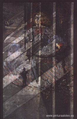 Velázquez pintando a la infanta Margarita con las luces y sombra Velázquez pintando a la infanta Margarita con las luces y sombra