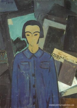 Autorretrato con L'Humanité Autorretrato con L'Humanité