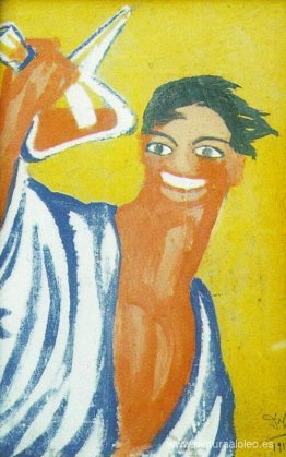 Hombre con Porrón Hombre con Porrón