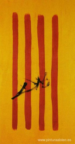 La Senyera Daliniana (Bandera Nacional de Cataluña) La Senyera Daliniana (Bandera Nacional de Cataluña)