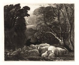 Noche, grabado por Welby Sherman Noche, grabado por Welby Sherman