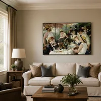 El almuerzo del grupo de navegación — Apartamento parisino