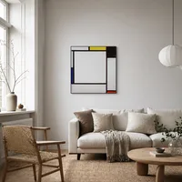 Composición 2 — Casa escandinava