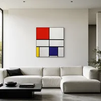 Composición C (No.III) con Rojo, Amarillo y Azul — Galería minimalista