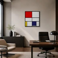 Composición C (No.III) con Rojo, Amarillo y Azul — Oficina de diseño