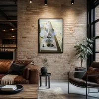 Aparición del rostro de Afrodita de Cnidos en un paisaje — Loft moderno