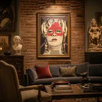 Cara de Mae West que se puede utilizar como apartamento — Casa de coleccionista
