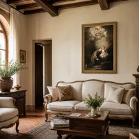 San Antonio de Padua y el Niño Jesús — Villa italiana