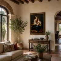 La Virgen del Rosario — Villa italiana