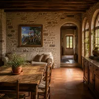 Baco y Ariadna — Villa italiana