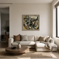 Dinamismo de la cabeza de un hombre. — Residencia contemporánea