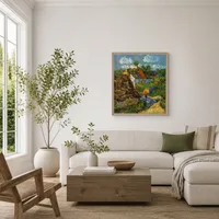 Casas en Auvers 2  — Casa escandinava