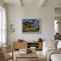 Casas con techos de paja, Cordeville  — Casa escandinava