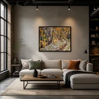 Plátanos grandes — Loft moderno