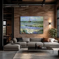 Paisaje marino en Saintes-Maries — Loft moderno