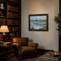 Paisaje marino en Saintes-Maries — Biblioteca clásica