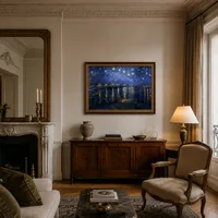 La noche estrellada — Apartamento parisino