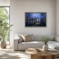 La noche estrellada — Casa escandinava