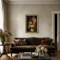 Jarrón con Aster, Salvia y Otras Flores — Apartamento parisino