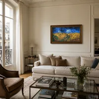Campo de trigo con cuervos — Apartamento parisino