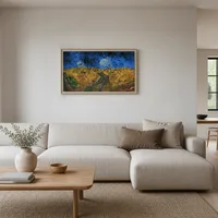 Campo de trigo con cuervos — Casa escandinava