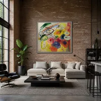 trazos negros yo — Loft moderno