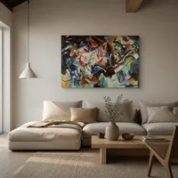 Composición VI — Casa escandinava
