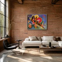 En azul — Loft moderno