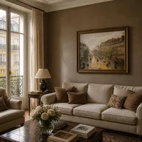 Boulevard Montmartre Primavera Lluvia — Apartamento parisino