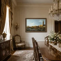 El Bucintoro, Venecia — Comedor de château