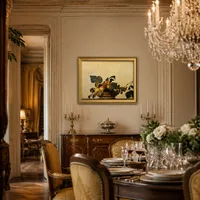 Cesta de frutas — Comedor de château