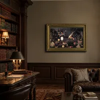 Bodegón con flores y frutas — Biblioteca clásica