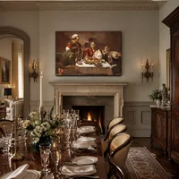 Cena en Emaús — Comedor de château