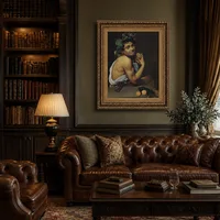 Baco joven enfermo — Biblioteca clásica