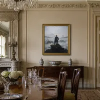 El vagabundo sobre el mar de niebla — Comedor de château