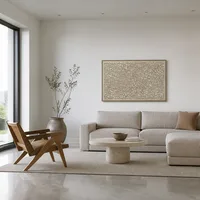 Cretto Grande Blanco — Galería minimalista