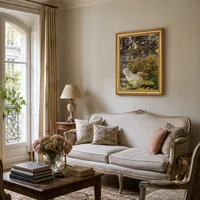 Alice Hoschede en el jardín — Apartamento parisino