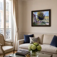 Orillas del Sena en Lavacourt — Apartamento parisino