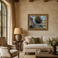 Orillas del Sena en Lavacourt — Villa italiana